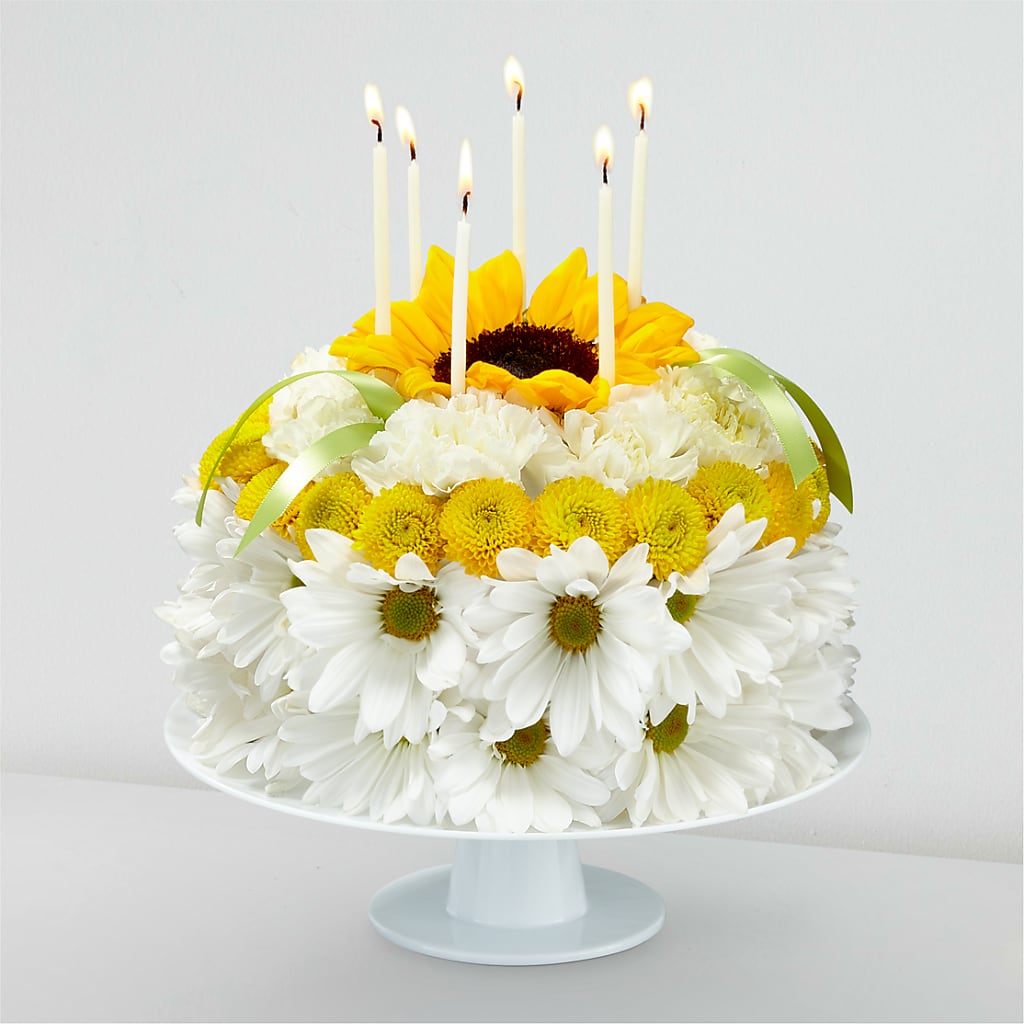 Birthday Smiles Floral Cake – What A Flowers, Lawrenceville GA