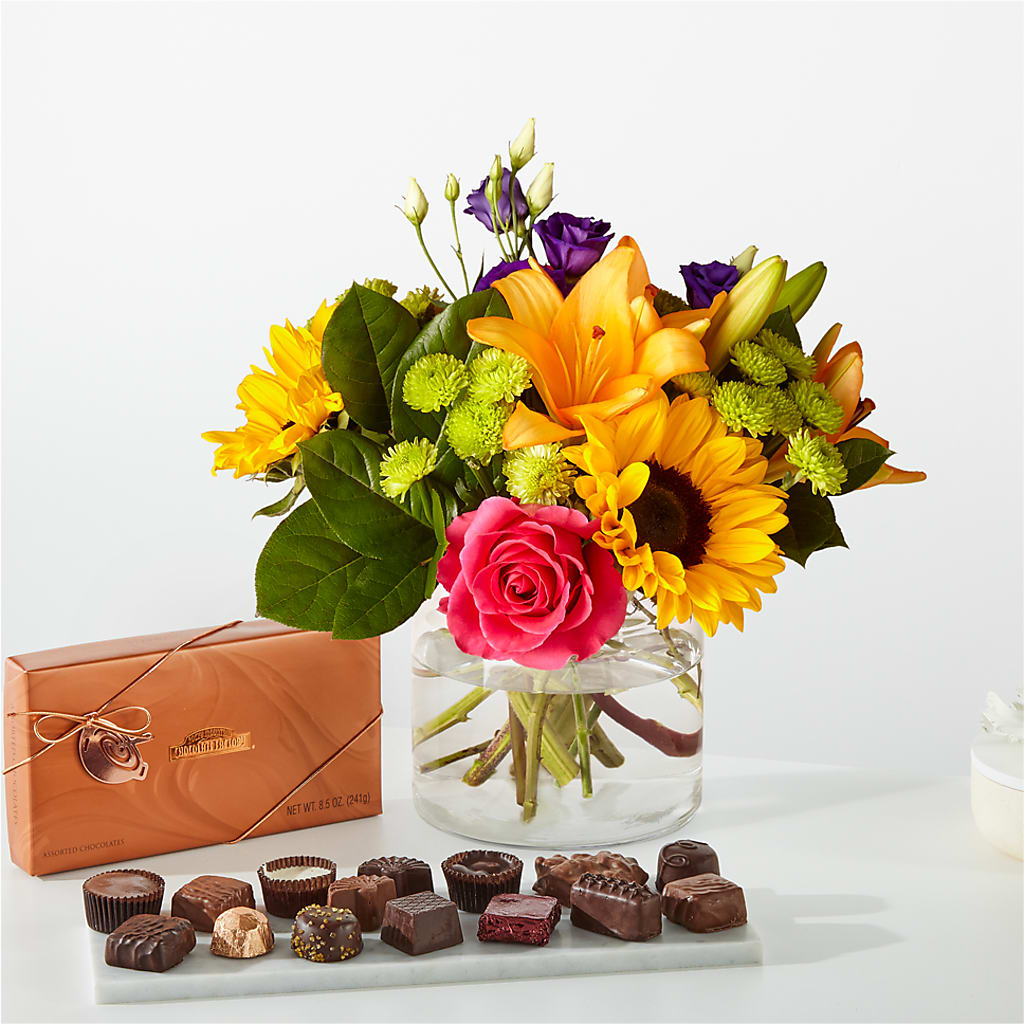 Best Day Bouquet and Chocolate Bundle – What A Flowers, Lawrenceville GA