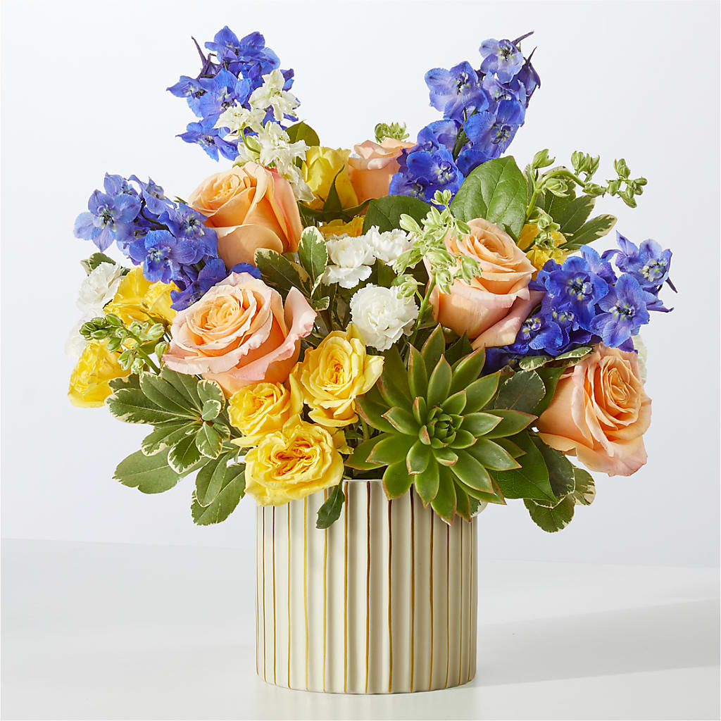 Cobalt Reverie Bouquet – What A Flowers, Lawrenceville GA