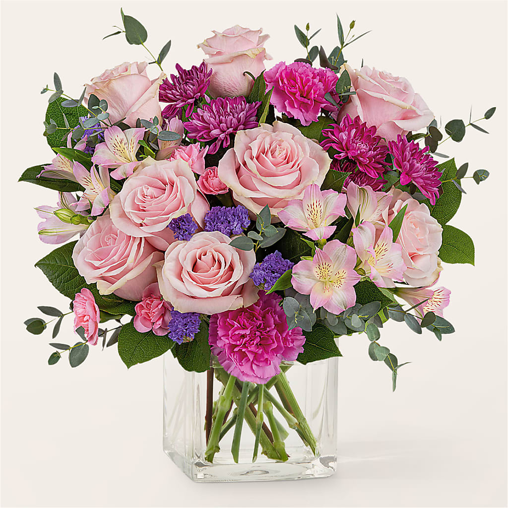 Rosy Radiance Bouquet – What A Flowers, Lawrenceville GA