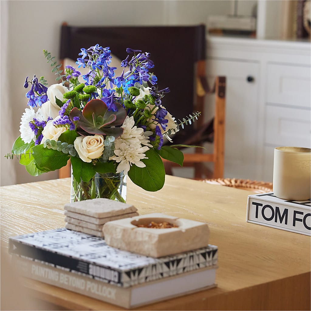 Cerulean Waves Bouquet – What A Flowers, Lawrenceville GA
