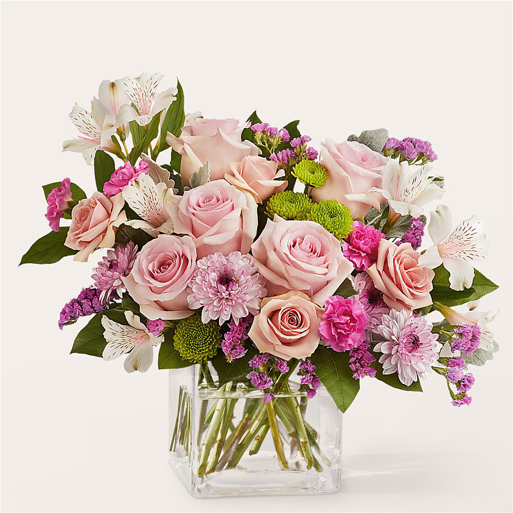 Pink Suede Bouquet – What A Flowers, Lawrenceville GA