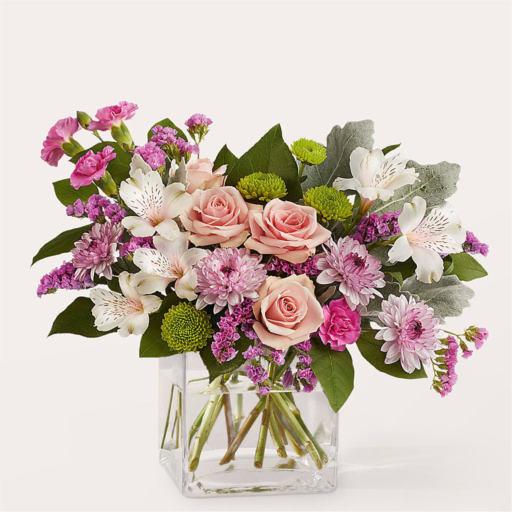 Pink Suede Bouquet – What A Flowers, Lawrenceville GA