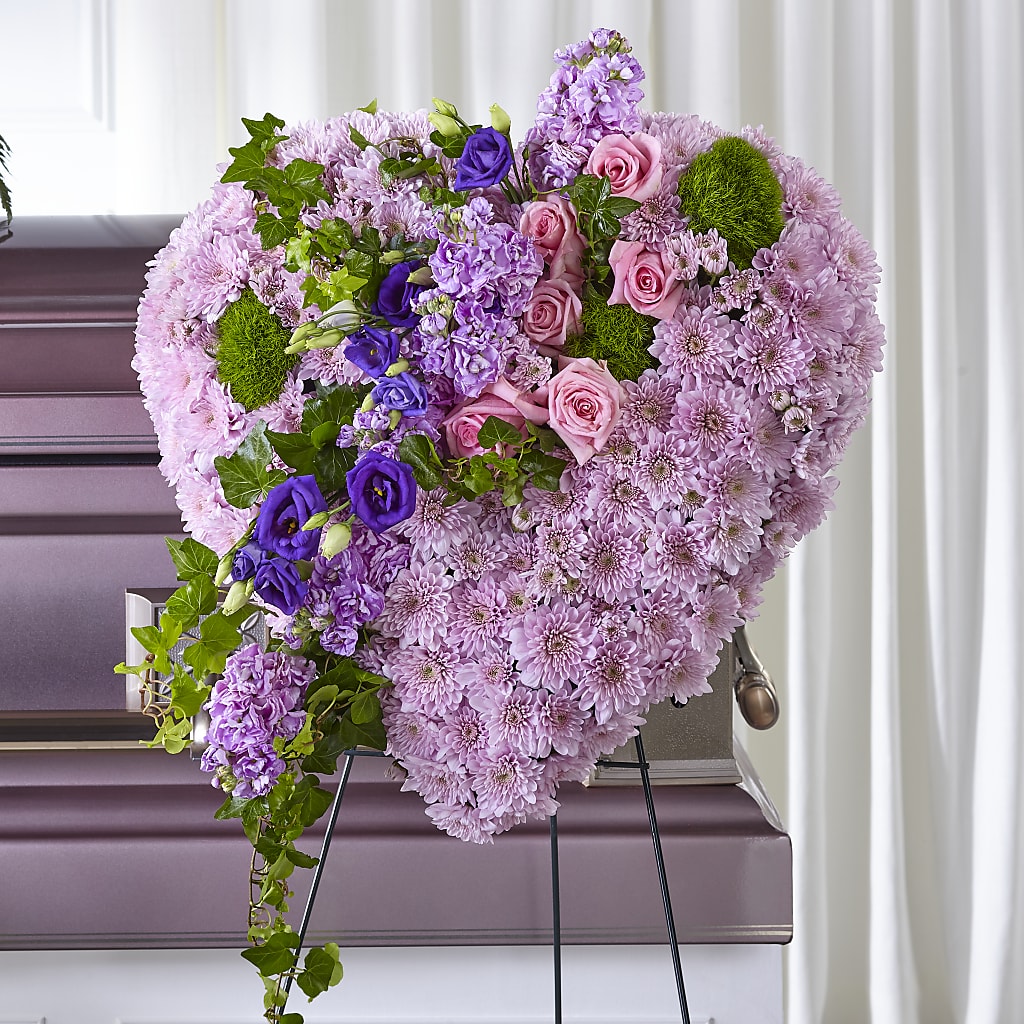 Treasured Love Standing Heart – What A Flowers, Lawrenceville GA