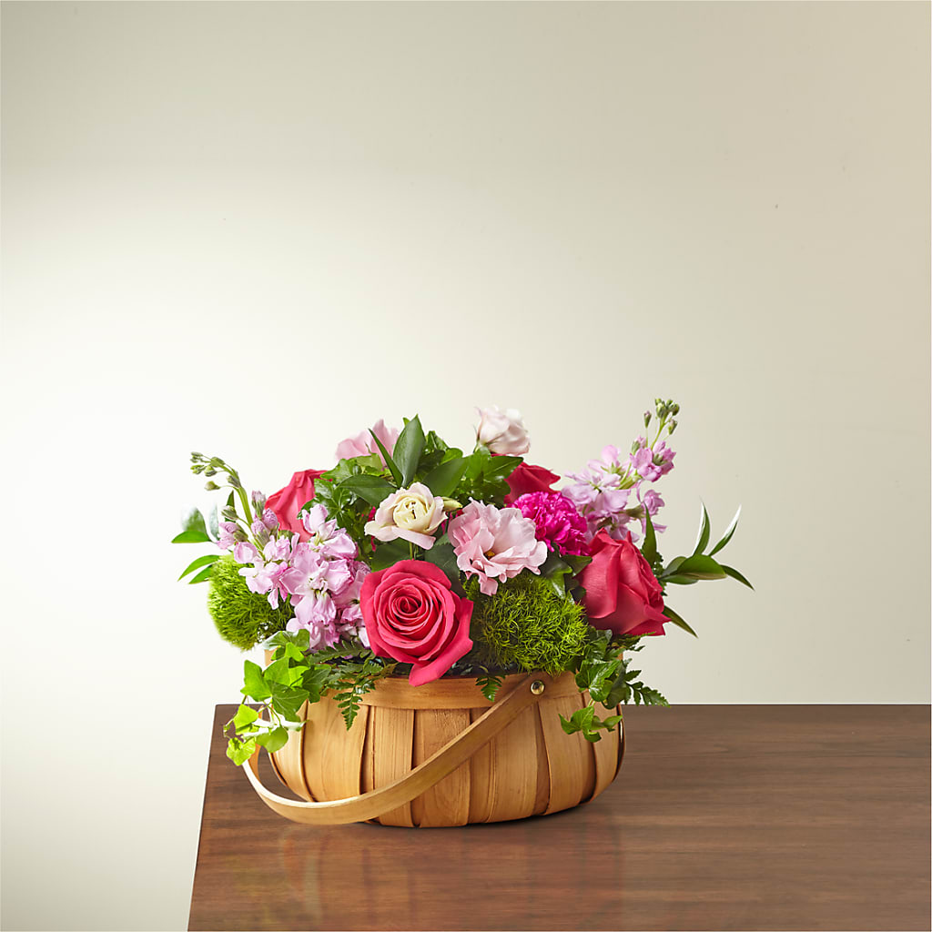 Radiance in Bloom Basket – What A Flowers, Lawrenceville GA