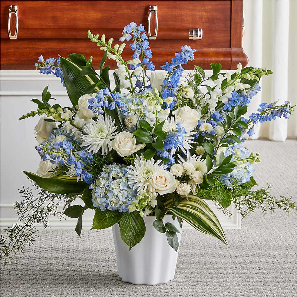 Everlasting Memories Floor Basket – What A Flowers, Lawrenceville GA