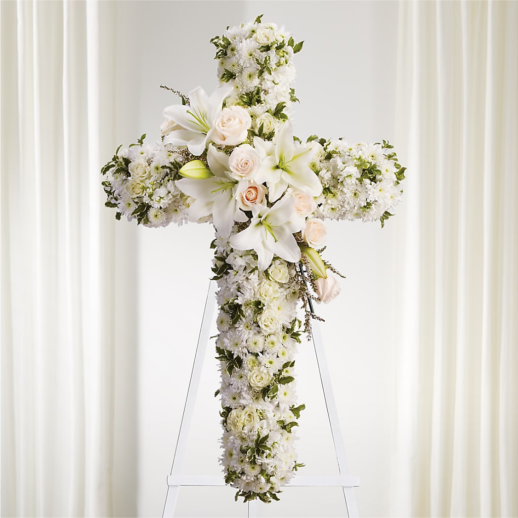 Spiritual Guidance Standing Spray – What A Flowers, Lawrenceville GA