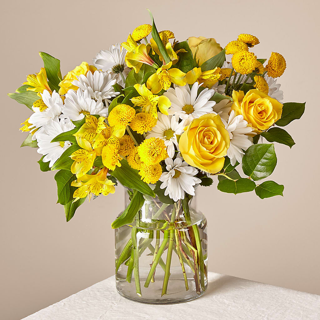 Sunny Sentiments Bouquet – What A Flowers, Lawrenceville GA