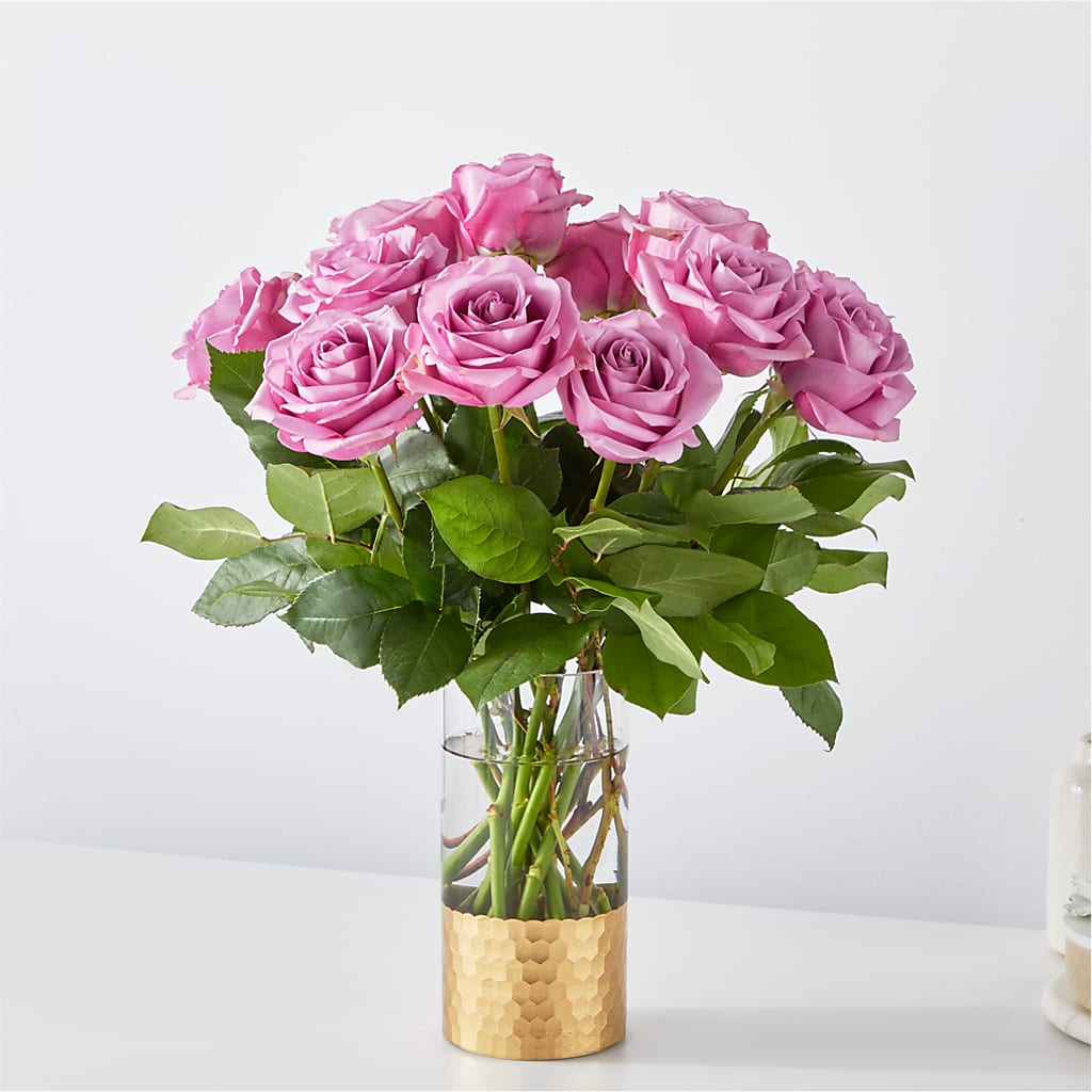 Secret Admirer Lavender Rose Bouquet – What A Flowers, Lawrenceville GA