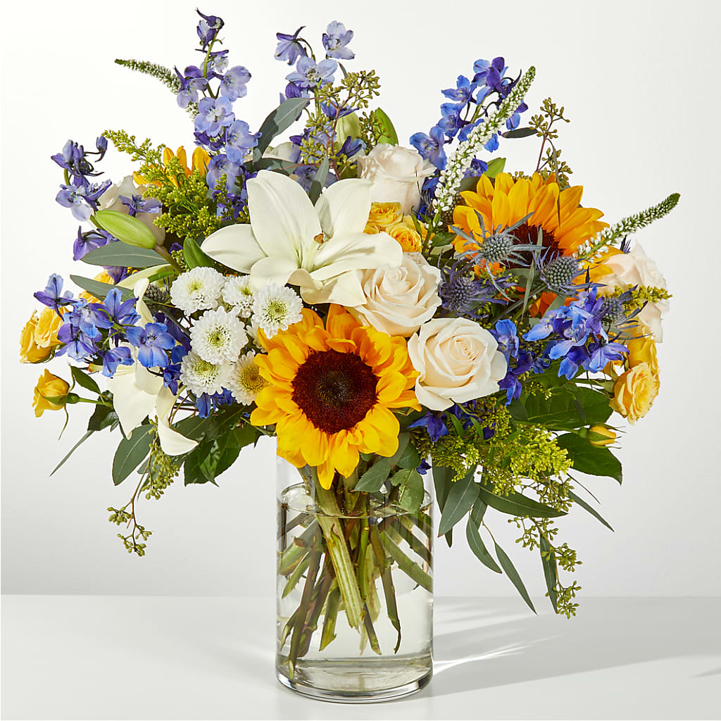 Wonderfully Sunny Bouquet – What A Flowers, Lawrenceville GA