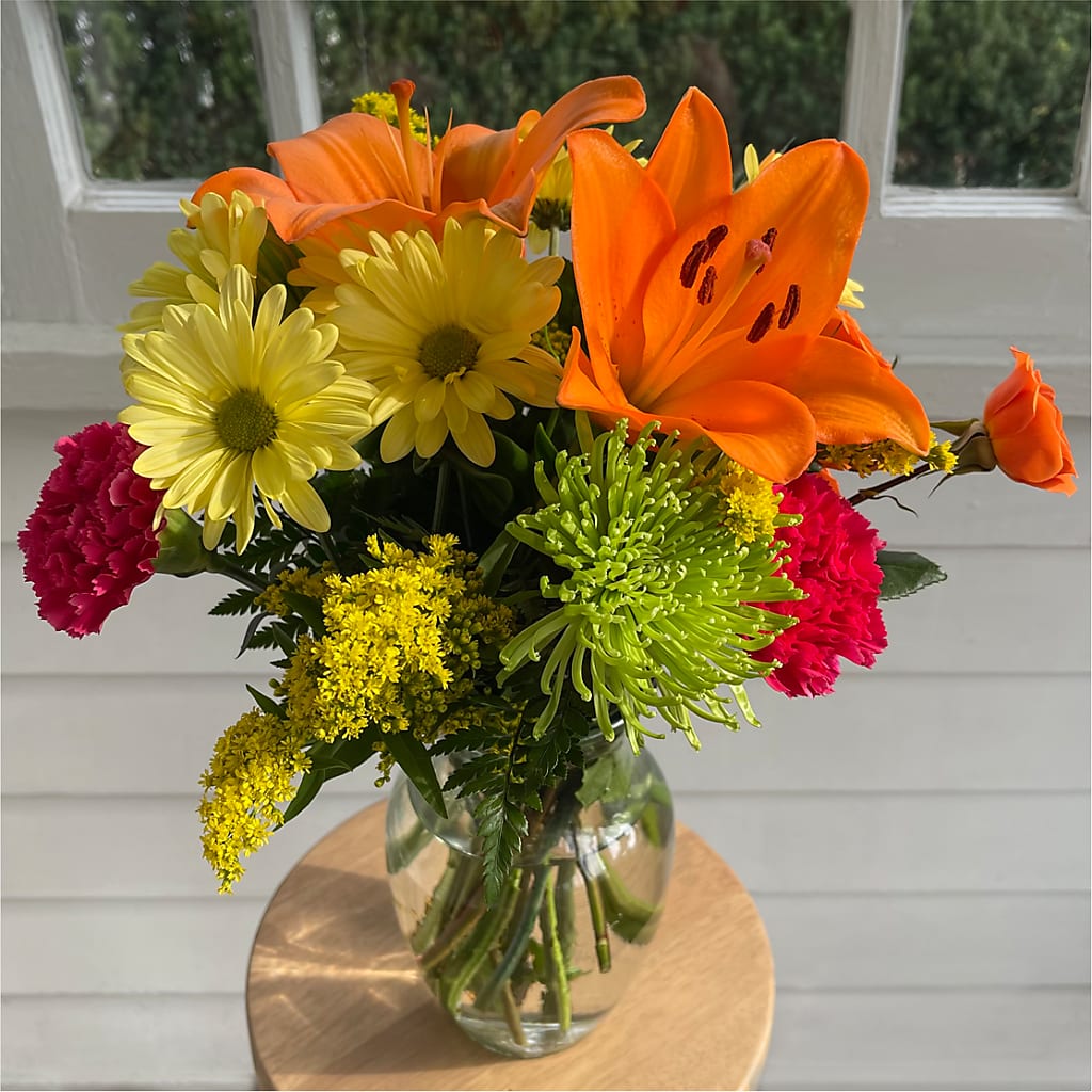 Bold & Bright – A Florist Original –  What A Flowers, Lawrenceville GA