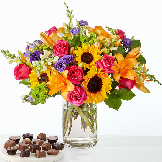 Best Day Bouquet and Chocolate Bundle –  What A Flowers, Lawrenceville GA
