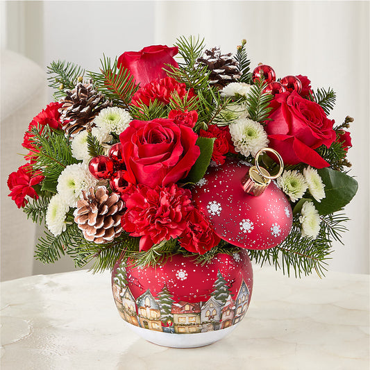 Christmas Carols Ornament –  What A Flowers, Lawrenceville GA