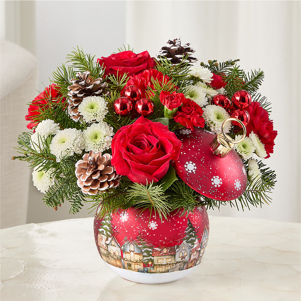 Christmas Carols Ornament –  What A Flowers, Lawrenceville GA