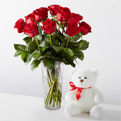 Romantic Long Stem Red Rose Bouquet Bundles –  What A Flowers, Lawrenceville GA