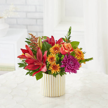 Burgundy Landscape Bouquet –  What A Flowers, Lawrenceville GA