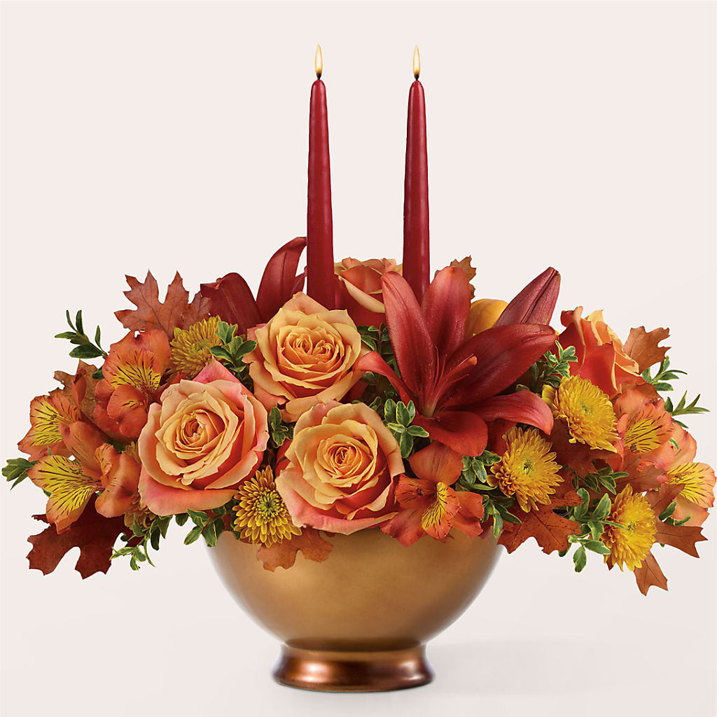 Harvest Table Centerpiece –  What A Flowers, Lawrenceville GA