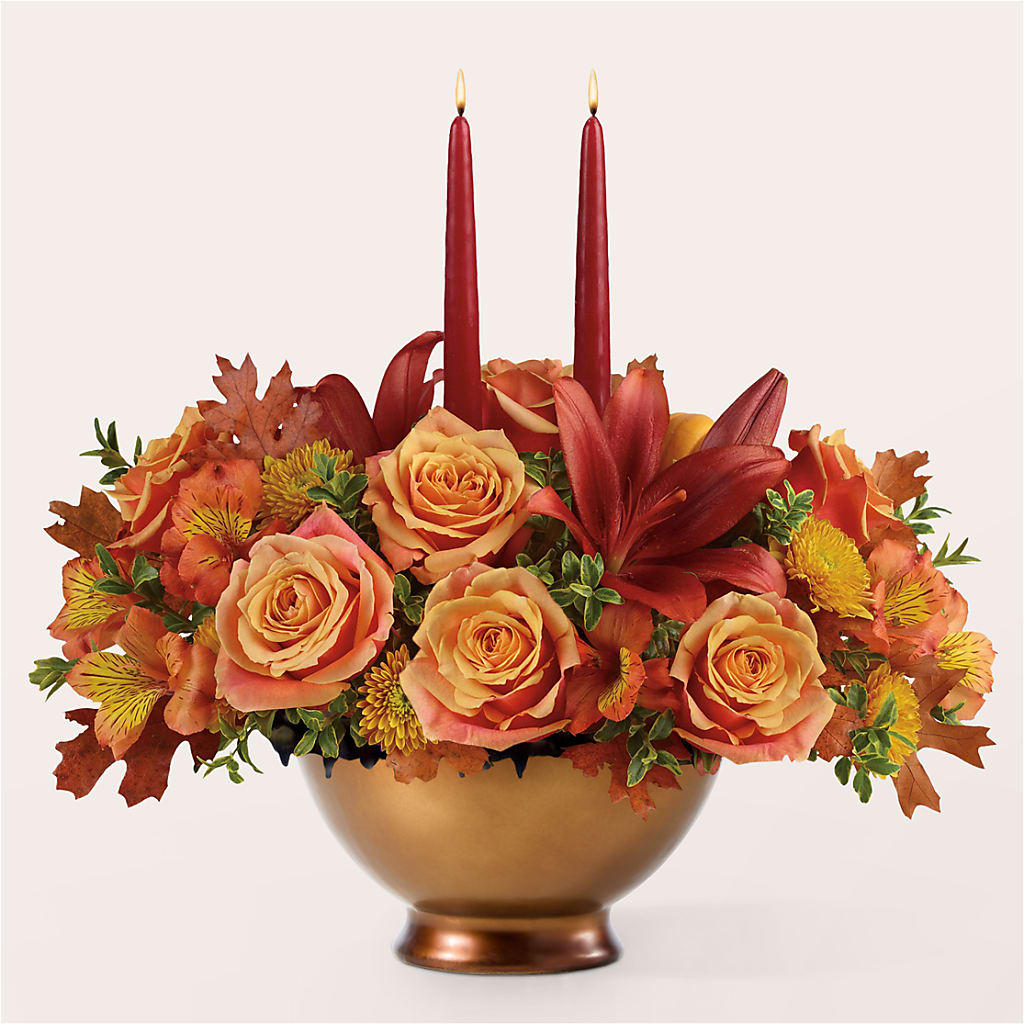 Harvest Table Centerpiece –  What A Flowers, Lawrenceville GA