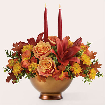 Harvest Table Centerpiece –  What A Flowers, Lawrenceville GA
