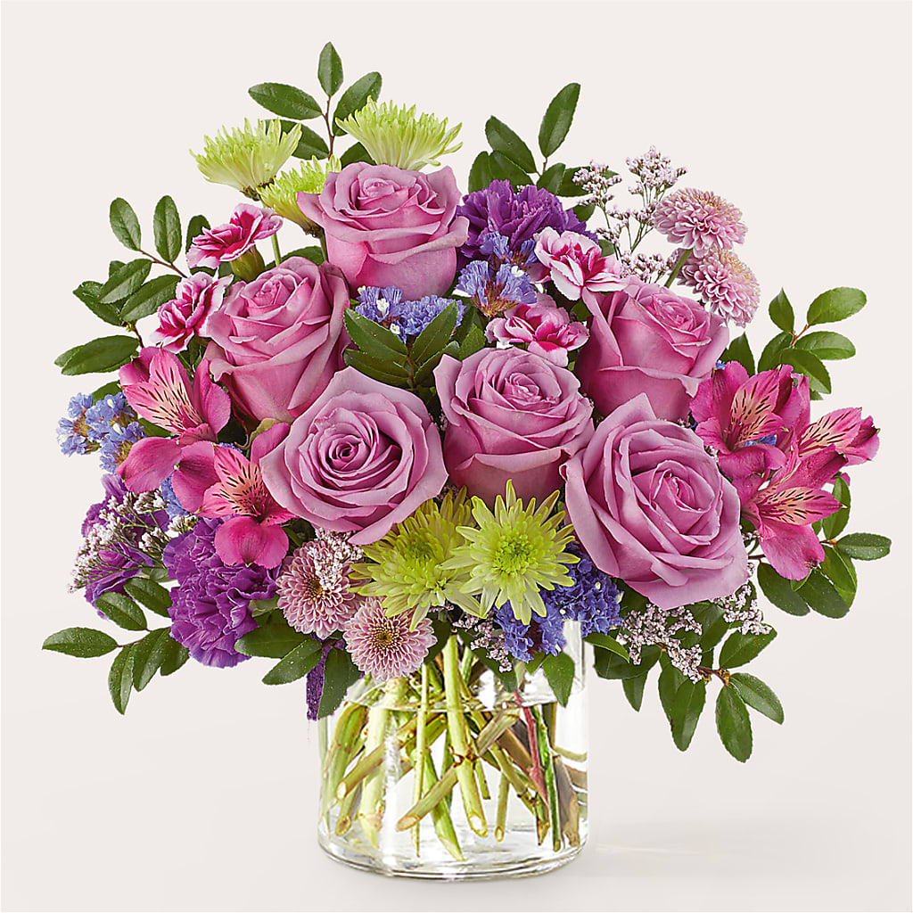 Glass Half Full Bouquet –  What A Flowers, Lawrenceville GA