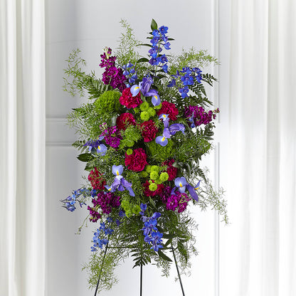 Heavenly Skies Standing Spray –  What A Flowers, Lawrenceville GA