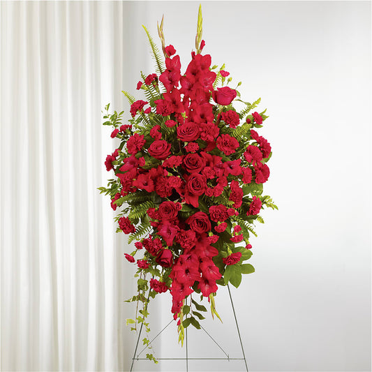 From the Heart Standing Spray –  What A Flowers, Lawrenceville GA
