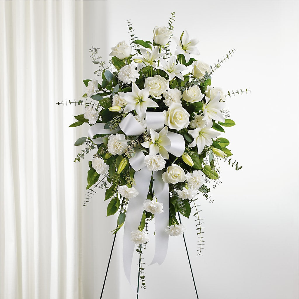 With Care Standing Spray –  What A Flowers, Lawrenceville GA