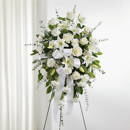 With Care Standing Spray –  What A Flowers, Lawrenceville GA