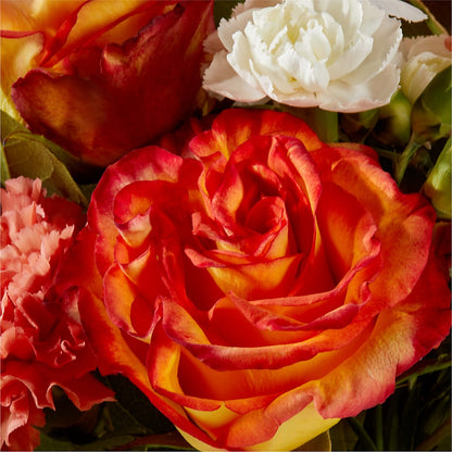Apricot Glow Bouquet –  What A Flowers, Lawrenceville GA