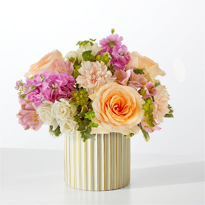 Paradise Bouquet with Ivory Vase –  What A Flowers, Lawrenceville GA
