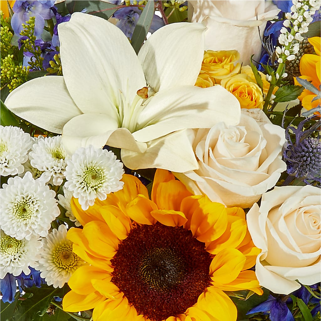Wonderfully Sunny Bouquet –  What A Flowers, Lawrenceville GA