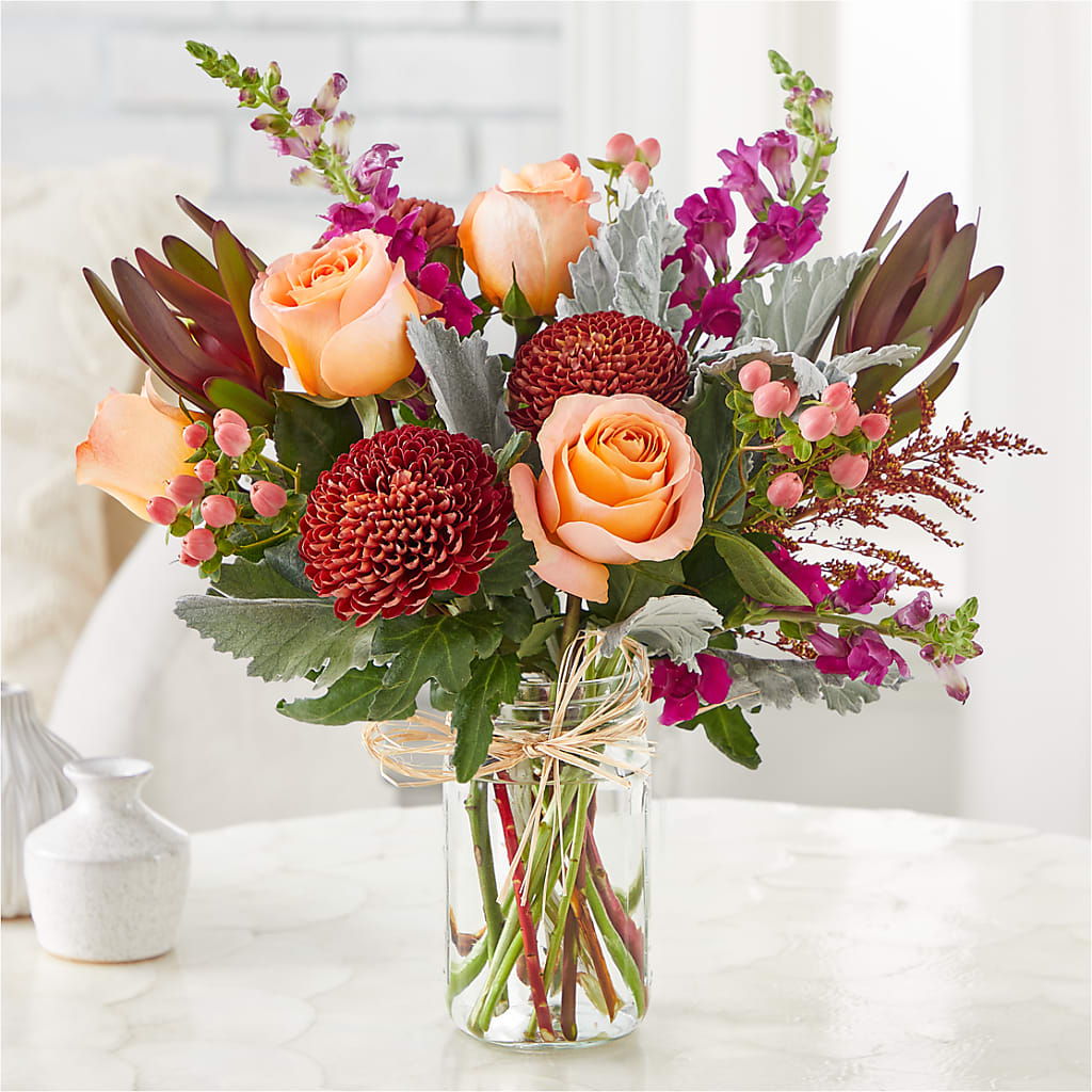 Moody Hues Bouquet –  What A Flowers, Lawrenceville GA