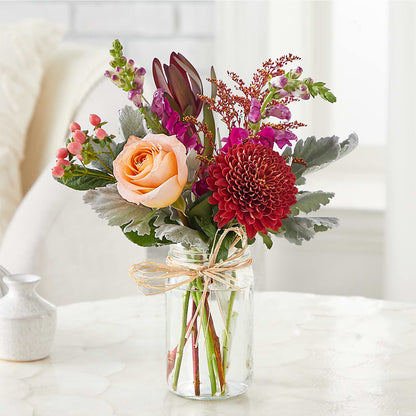 Moody Hues Bouquet –  What A Flowers, Lawrenceville GA