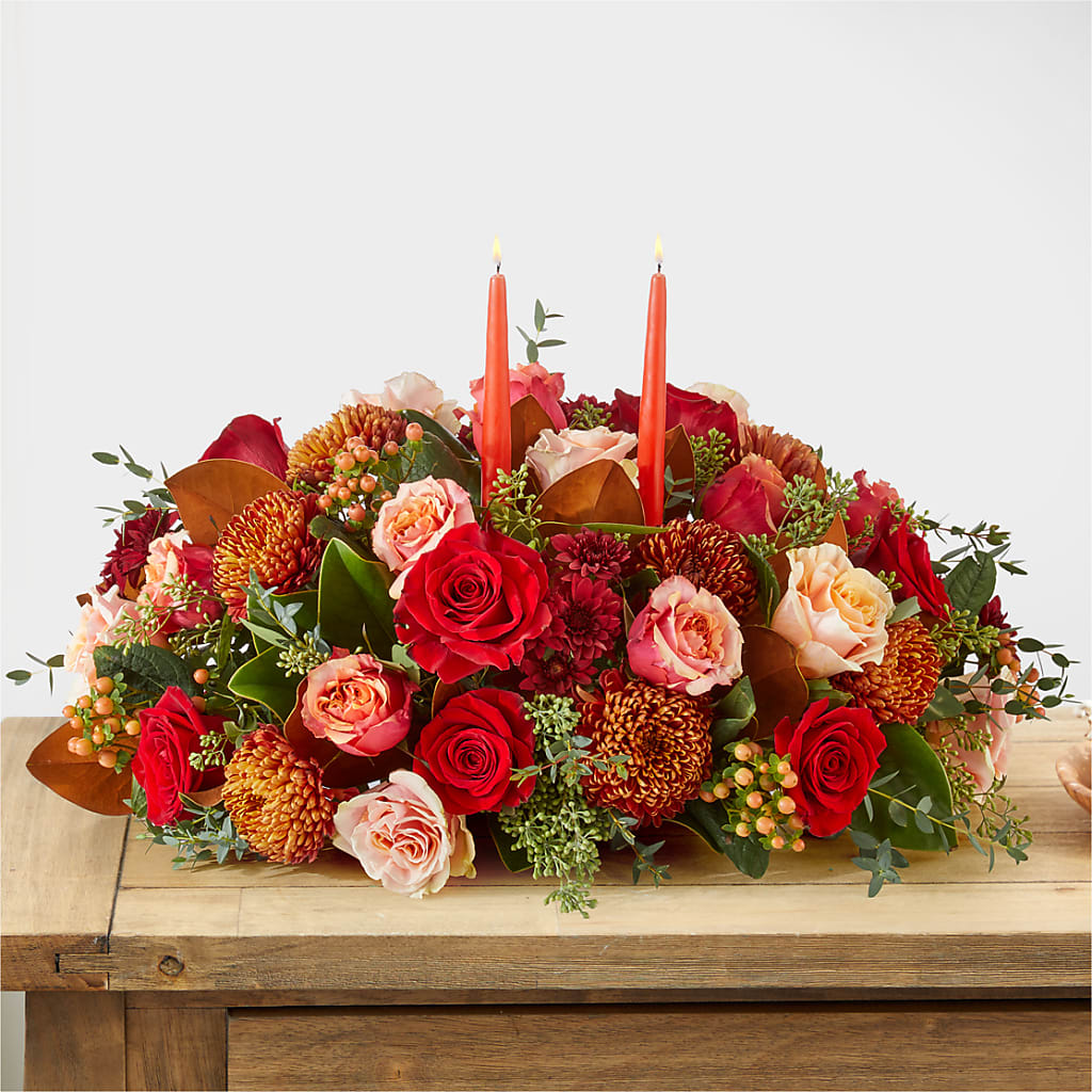 Gather Near Centerpiece –  What A Flowers, Lawrenceville GA