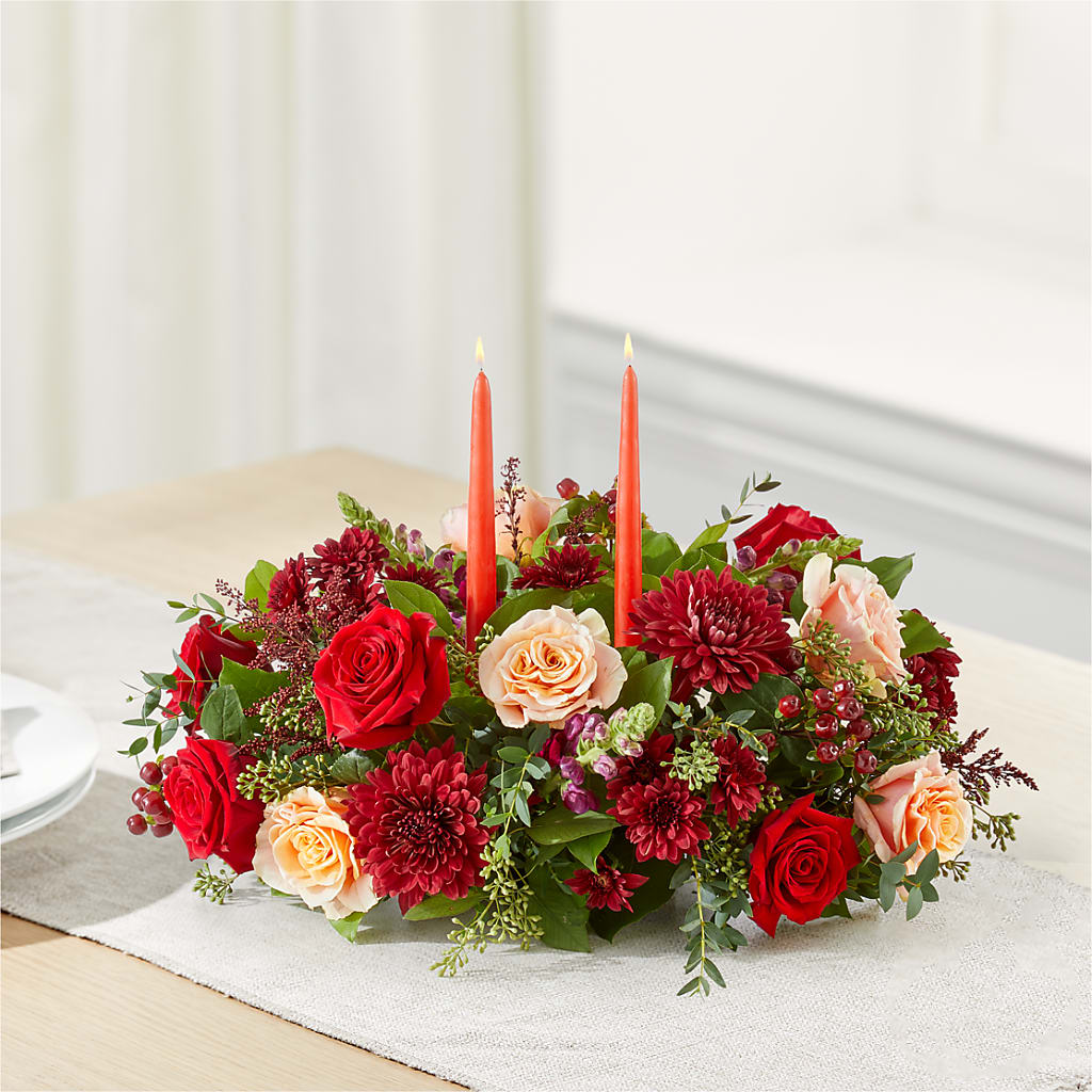 Most Thankful Centerpiece –  What A Flowers, Lawrenceville GA