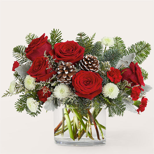 Yule Cheer Bouquet –  What A Flowers, Lawrenceville GA