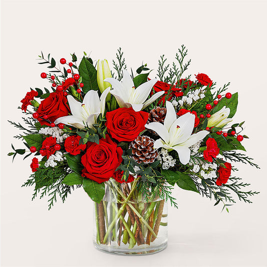Best in Snow Bouquet –  What A Flowers, Lawrenceville GA