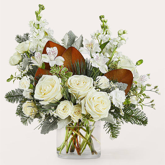 Fresh Snowfall Bouquet –  What A Flowers, Lawrenceville GA
